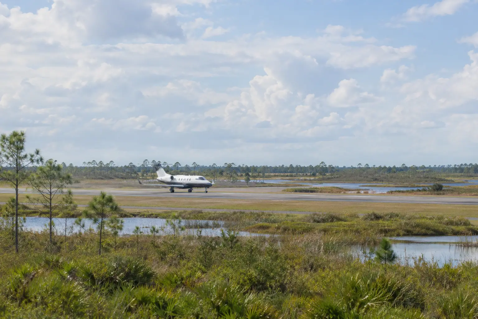 Afternoon on a Orlando runway