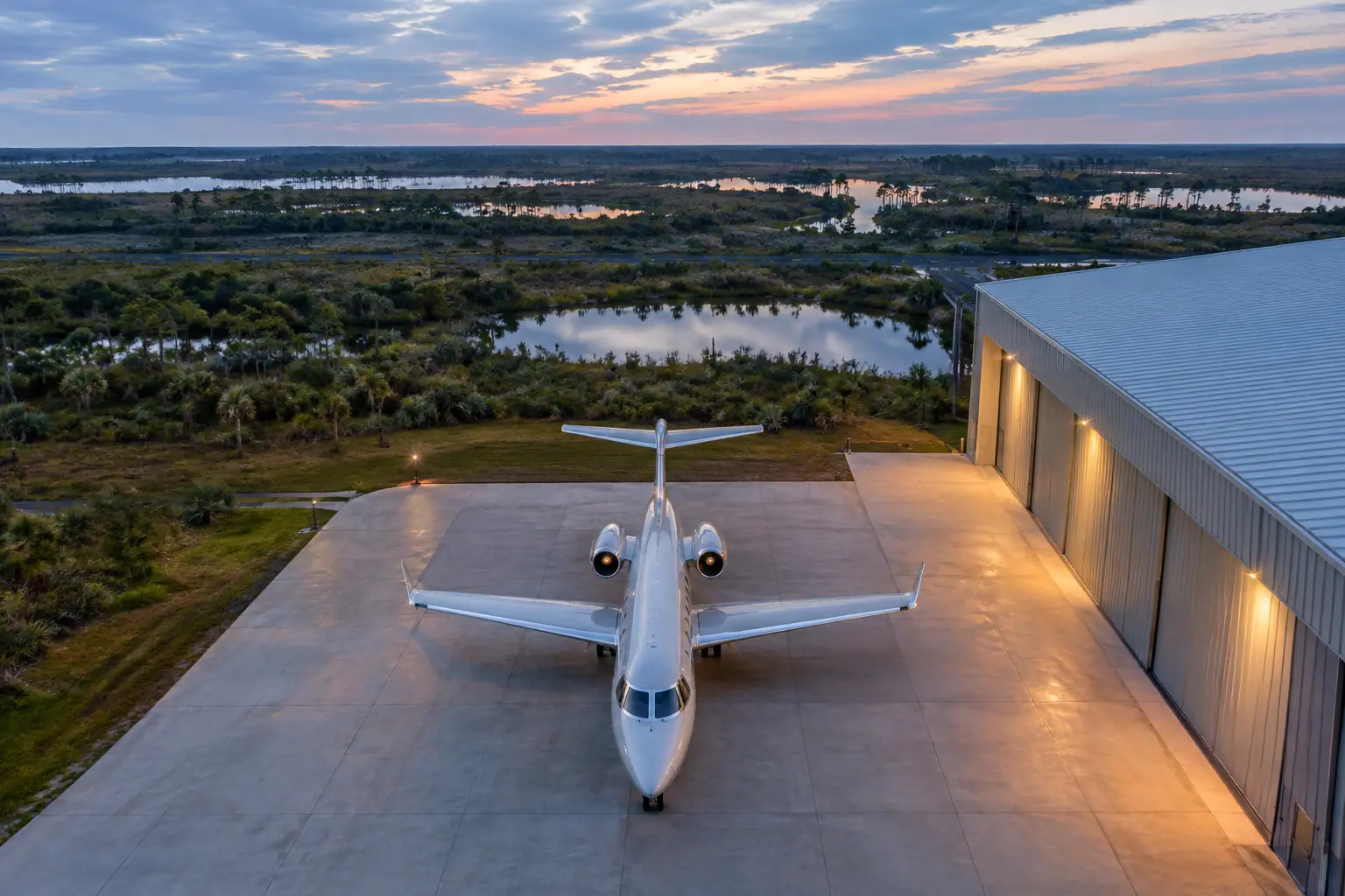 Ramp at Orlando Sanford International Airport