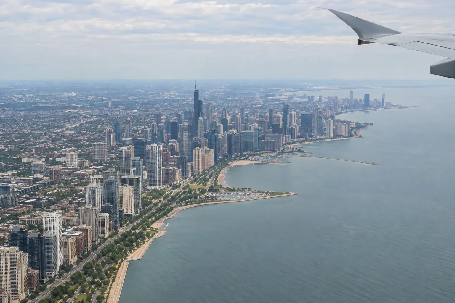 Chicago from the air