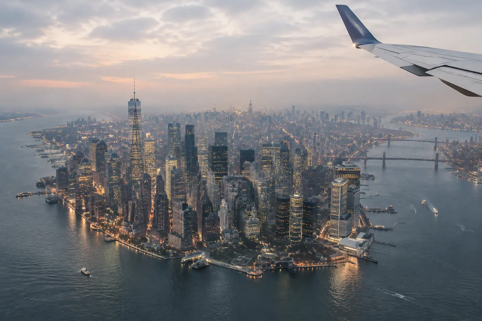 New York from the air