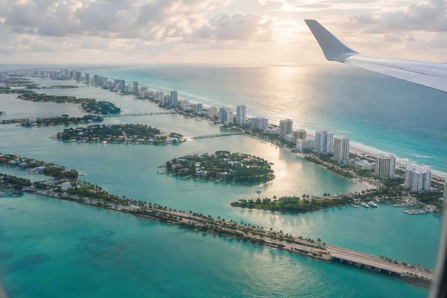 Miami from the air
