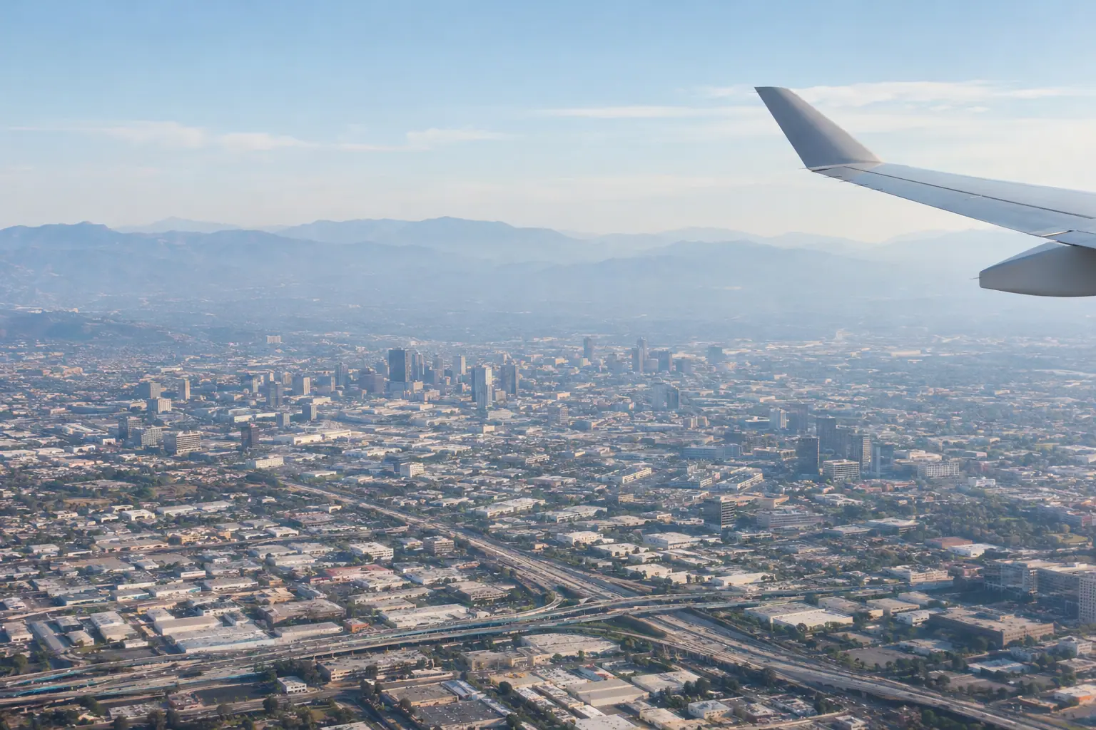 Los Angeles from the air